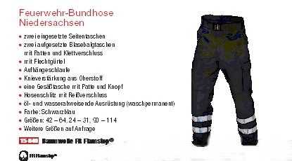 Bundhose NDS Beschreibung