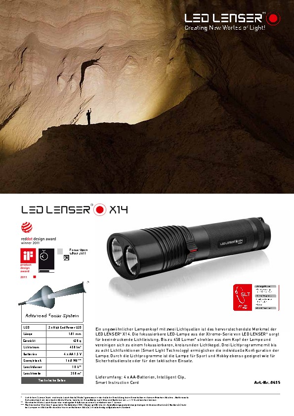 LedLenser_Produktinfoblatt_X14_DE_SEITE1